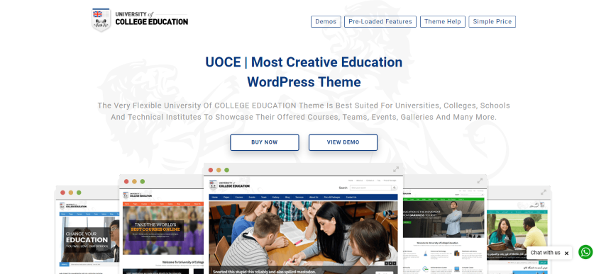 University v2.1 - Education Responsive WordPress Theme