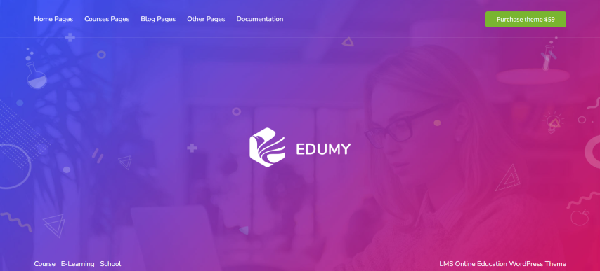 Edumy v1.2.13 - LMS Online Education Course WordPress Theme