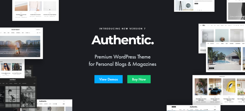 Authentic v7.1.6 - Lifestyle Blog & Magazine Theme