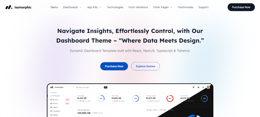 Isomorphic v4.0.1 - React Admin Template with Redux