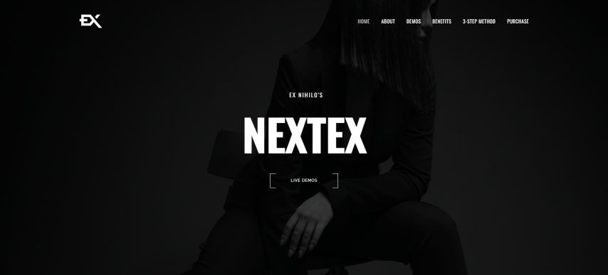 Nextex v1.0 - One Page Photography Portfolio Template