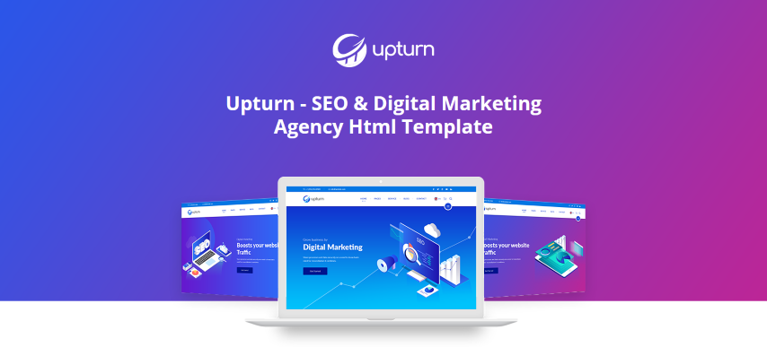 Upturn - SEO And Digital Marketing Agency Html Template