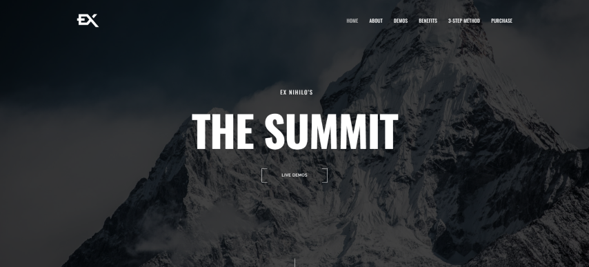 The Summit - Responsive Coming Soon Page