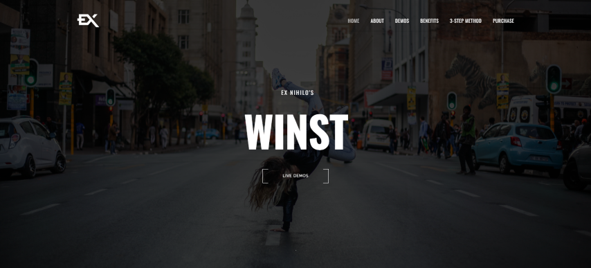 Winst v1.2 - Photography Portfolio Template