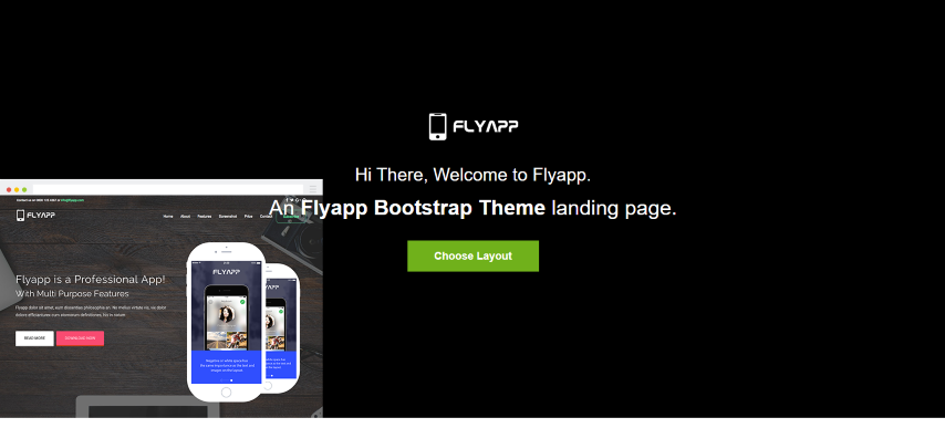 Flyapp - Bootstrap Landing Page