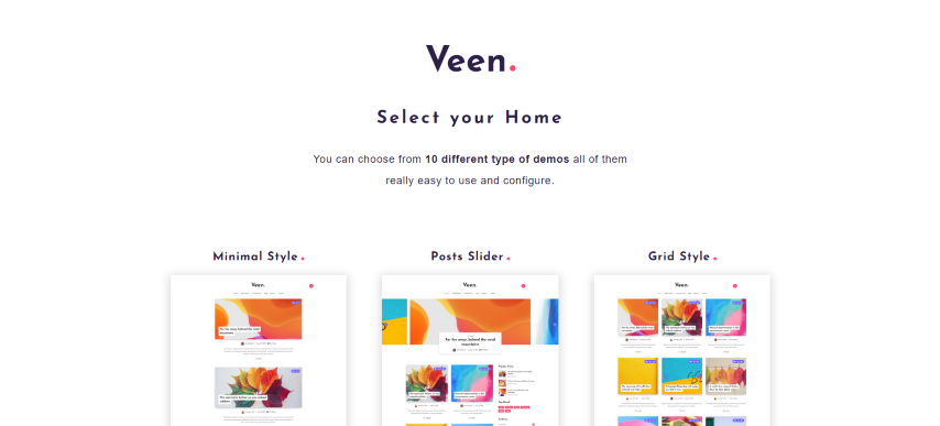 Veen v2.5.2 - Minimal & Lightweight Blog for WordPress