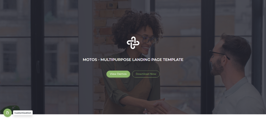 Motos v1.1.0 - Responsive Landing Page Template