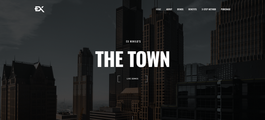 The Town v1.2 - Responsive Coming Soon Page