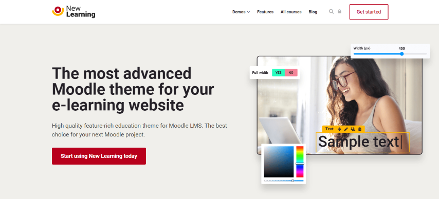 New Learning v7.6.0 - Premium Moodle Theme