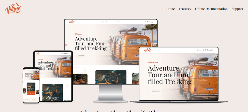 Adven - Hiking, Camping & Trekking Shopify Theme