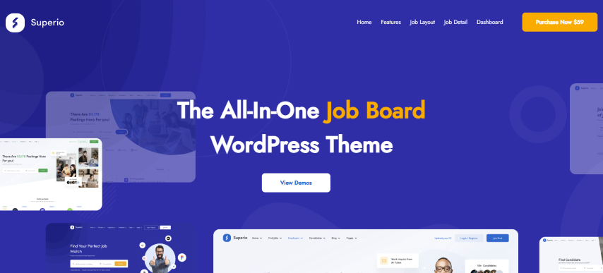 Superio v1.2.31 – Job Board WordPress Theme