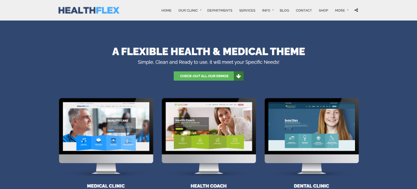 HEALTHFLEX v2.6.0 - Medical Health WordPress Theme