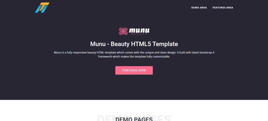 Munu v1.2 - Beauty HTML5 Template + RTL