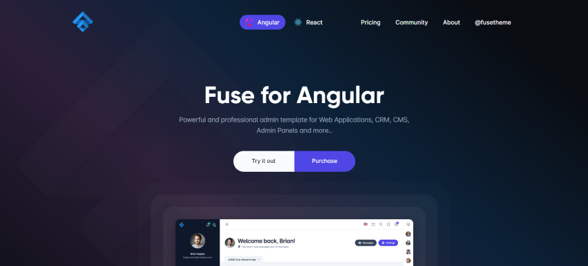 Fuse v15.2.0 - Angular 14+ Admin Template