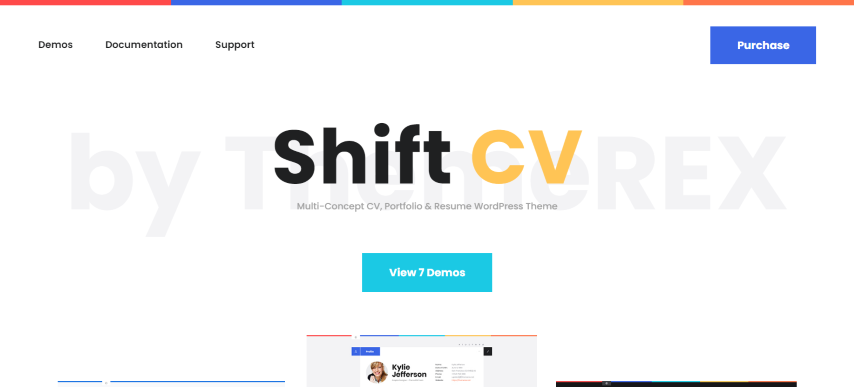 ShiftCV v3.0.7 - Blog \ Resume \ Portfolio \ WordPress