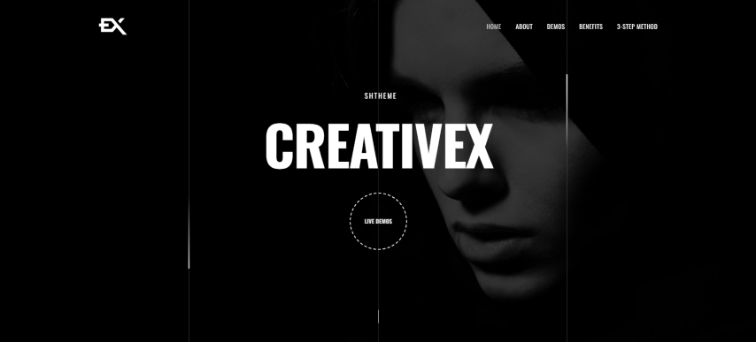 Creativex v1.0 - A Bold Portfolio WordPress Theme