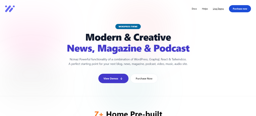 Ncmaz v4.1.2 - Blog Magazine WordPress Theme