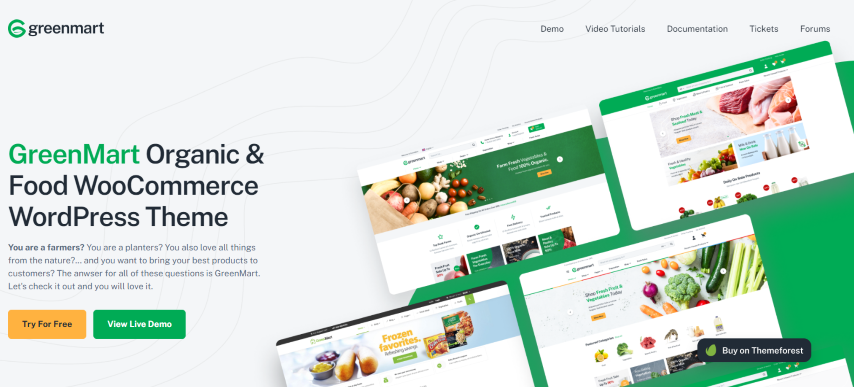 GreenMart v4.0.11 - Organic & Food WooCommerce WordPress Theme