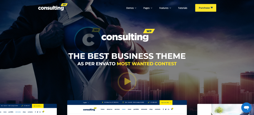 Consulting v6.3.4 - Business, Finance WordPress Theme