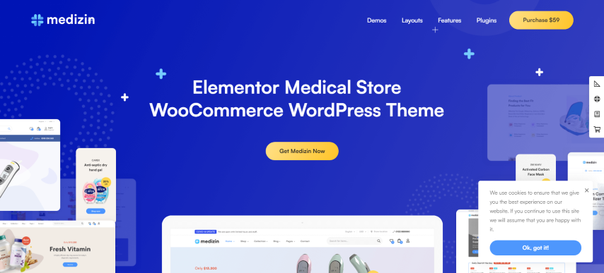 Medizin v1.4.3 - Medical Elementor WooCommerce Theme