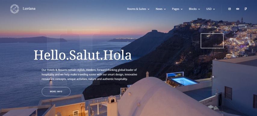 Luviana v1.3.0 - Hotel Booking WordPress Theme