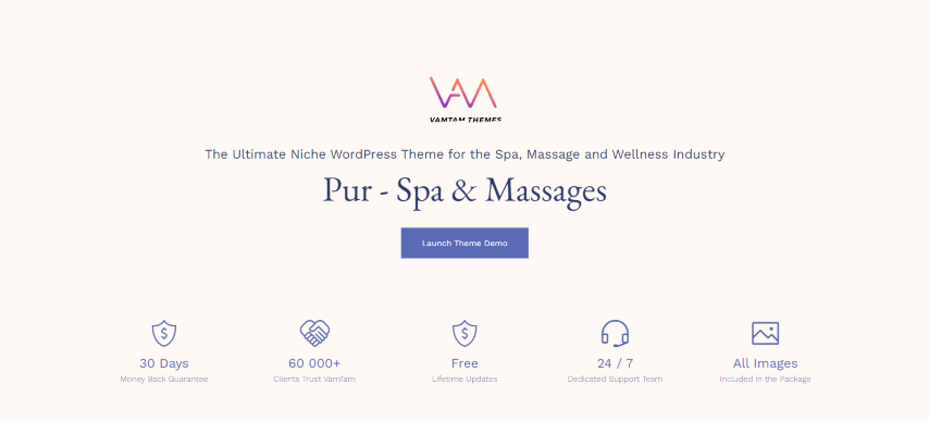 Pur v13.1 - Wellness & Spa WordPress Theme