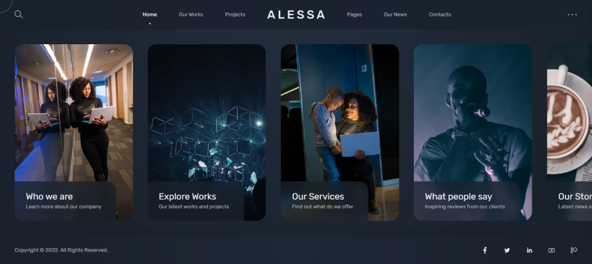 Alessa v1.0 - Multipurpose WordPress Theme