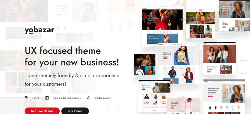 Yobazar v1.1.7 - Elementor WooCommerce WordPress Theme