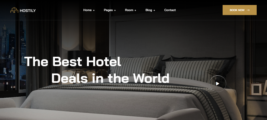 Hostily v1.0 - Luxury Hotel HTML5 Template