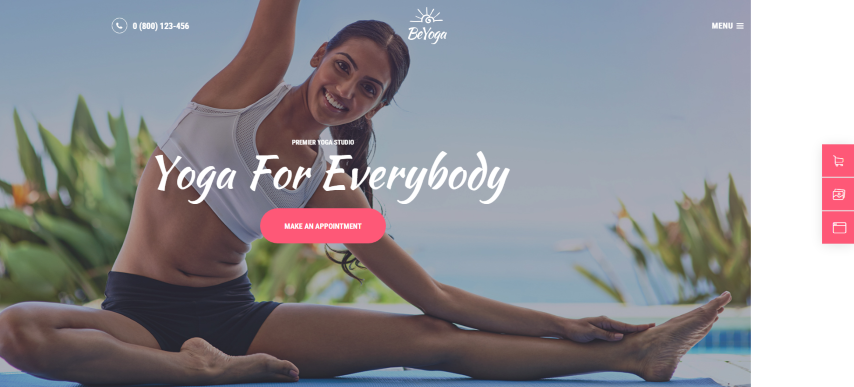 BeYoga v1.1.6 - Yogastudio & Gym WordPress Theme