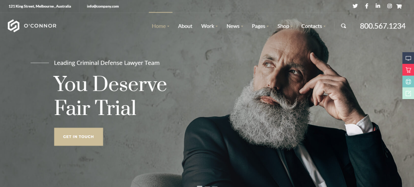 Oconnor v1.6.0 - Lawyers Attorneys and Law Firm