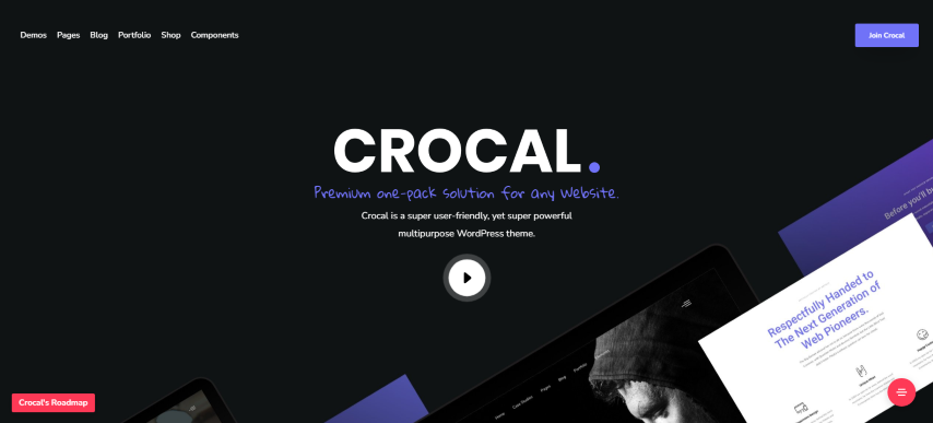 Crocal v2.0.9 - Responsive Multi-Purpose WordPress Theme