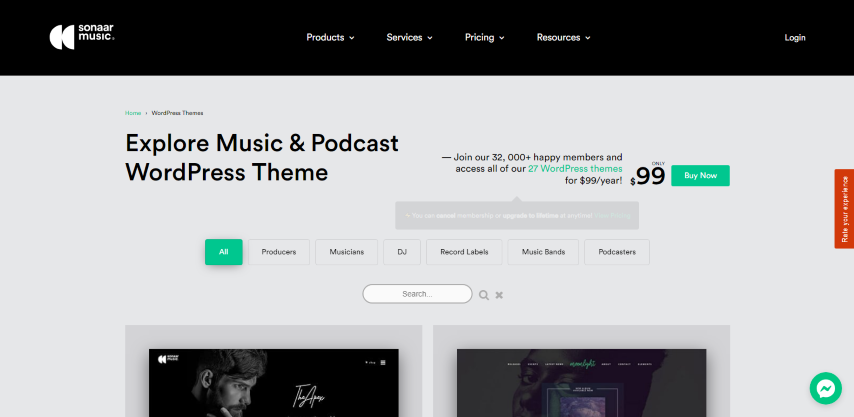 Sonaar Music v4.25 – Premium Music WordPress Themes for Musicians and Podcasters