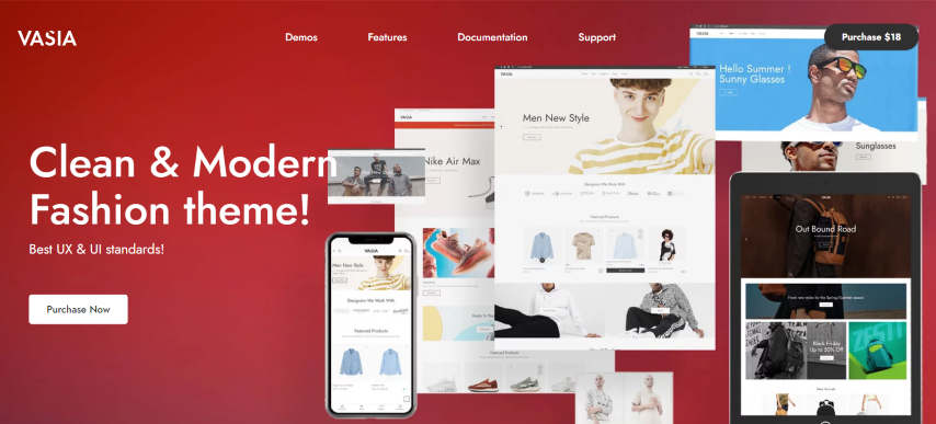 Vasia v1.0.2 - Multipurpose eCommerce WordPress Theme