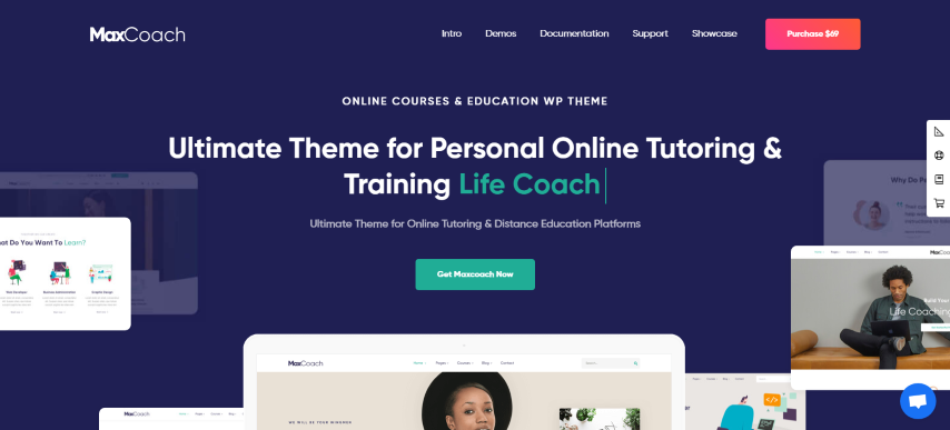 MaxCoach v2.7.3 - Online Courses & Education WP Theme