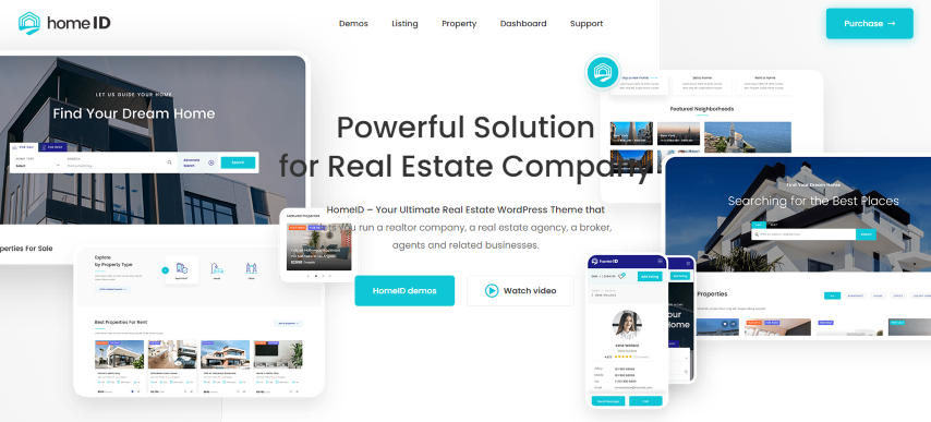 HomeID v1.6.3 - Real Estate WordPress Theme