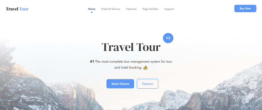 Travel Tour v5.1.1 - Tour Booking, Travel Booking Theme