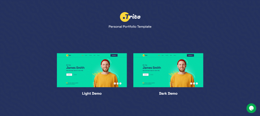 Trito v1.0 - Personal Portfolio HTML Template