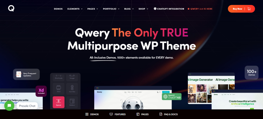 Qwery v1.5.0 - Multi-Purpose Business WordPress Theme + RTL