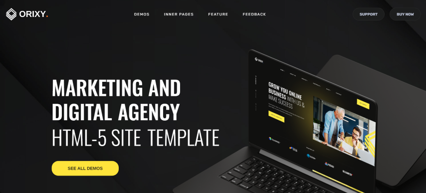 Orixy v1.0 - Digital Agency Template