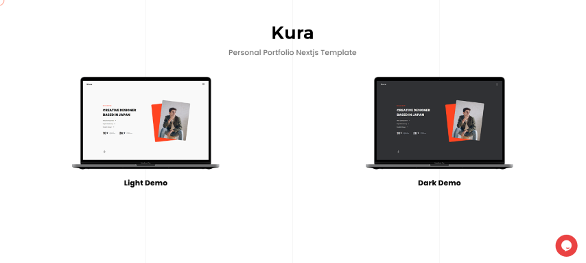 Kura - Personal Portfolio Nextjs Template