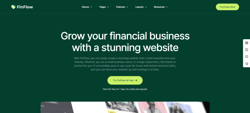 FinFlow v1.0.0 - Banking, Finance & Fintech WordPress Theme