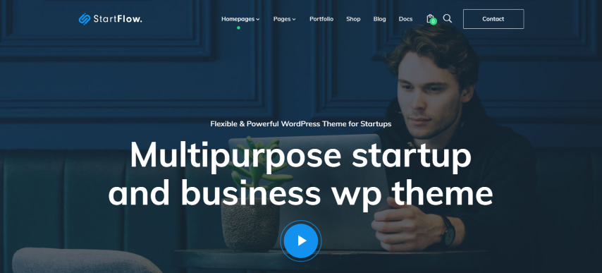 Start Flow v1.22 - Startup and Creative Multipurpose WordPress Theme