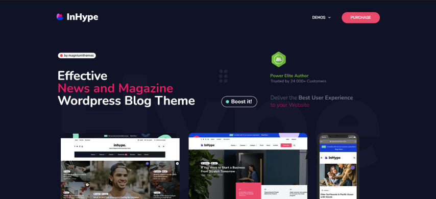 InHype v1.5 - Blog & Magazine WordPress Theme