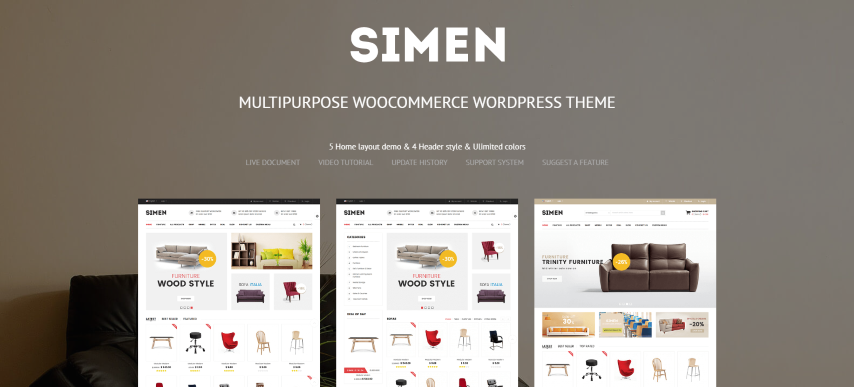 Simen v4.2 - MultiPurpose WooCommerce WordPress Theme