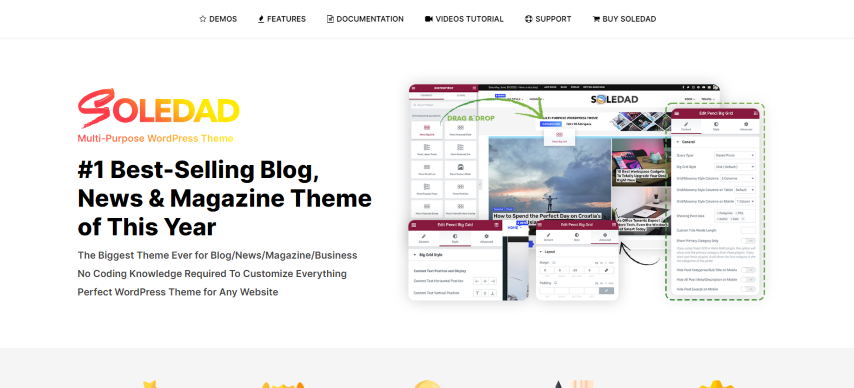 Soledad v8.2.4 - Multi-Concept Blog/Magazine WP Theme