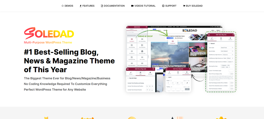 Soledad v8.3.3 - Multi-Concept Blog/Magazine WP Theme