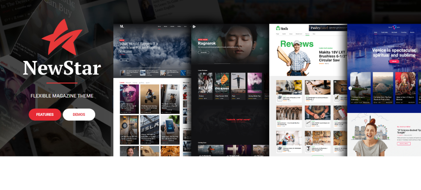 NewStar v1.3.7 - Magazine & News WordPress Theme