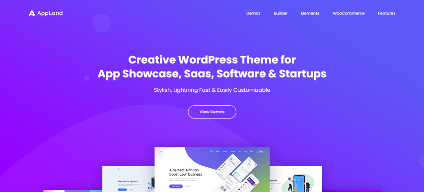 AppLand v2.9.6 - WordPress Theme For App & Saas Products