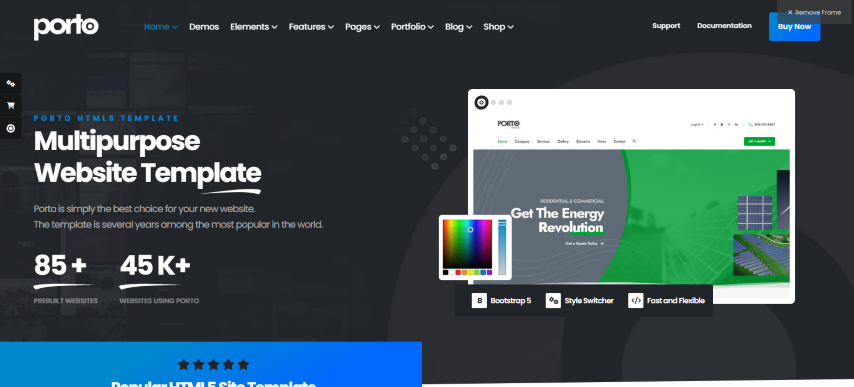 Porto v9.8.0 - Responsive HTML5 Template